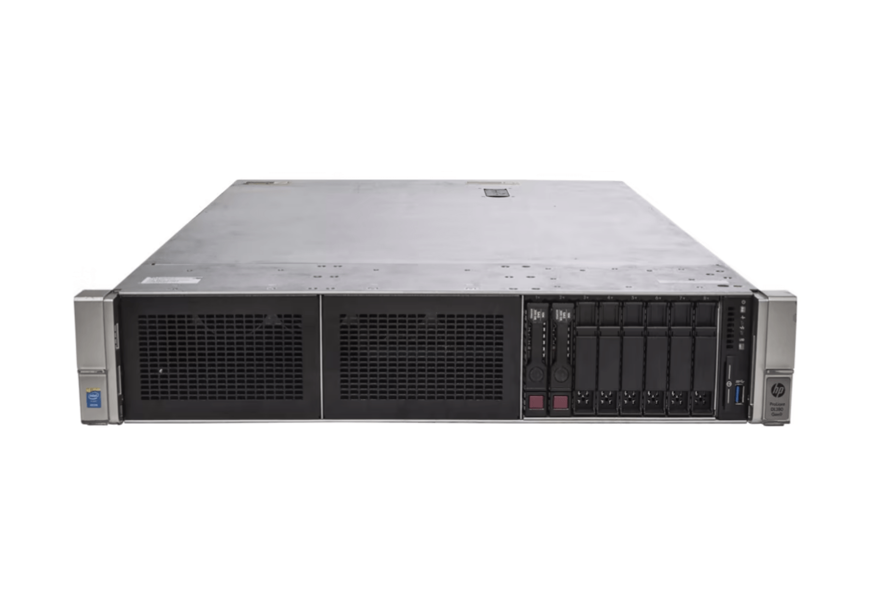 HPE Proliant DL380 G9 8 - Bay 2x Intel E5 - 2660V3 20 - Core 64GB RAM 2x Samsung 500GB SATA SSD - SaveMyServer.com